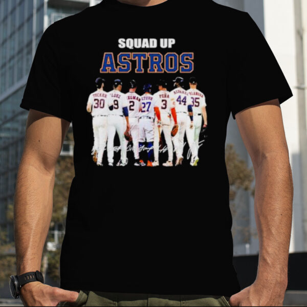 Squad Up Astros Signature All Star T Shirt