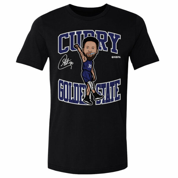 Steph Curry Golden State Toon WHT
