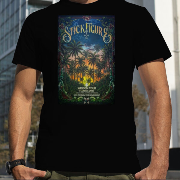 Stick Figure Wisdom Tour Florida 2023 Shirt