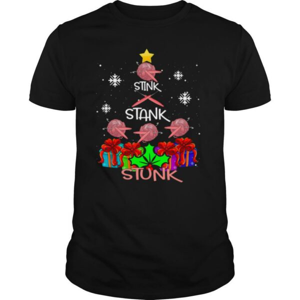 Stink Stank Stunk Tree Christmas shirt