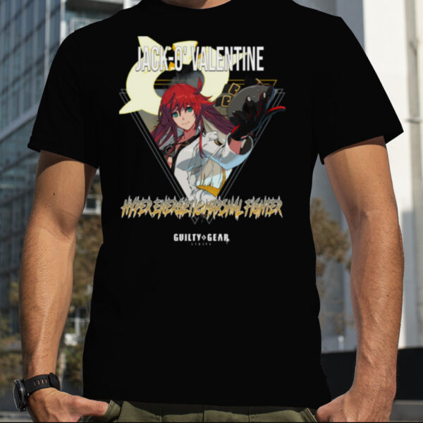 Strive Hyper Energetic Marshal Fighter Jack O’ Valentine Guilty Gear shirt