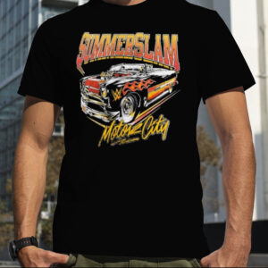 SummerSlam 2023 Hot Rod Motor City T Shirt