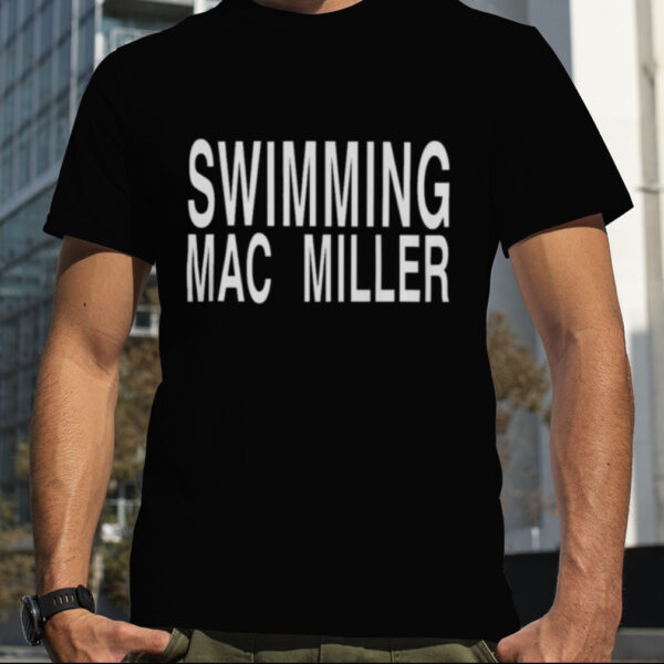 Swimming Minimalist T Shirt