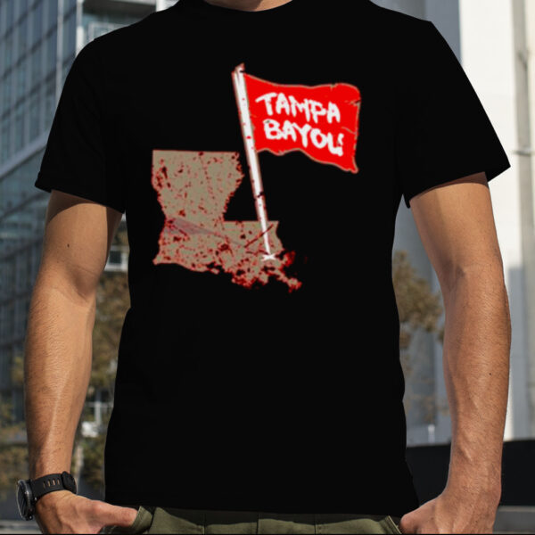 Tampa Bayou flag shirt