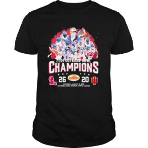 Team ole miss 2021 outback bowl champions shirt