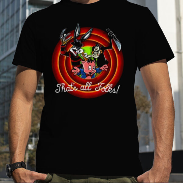 That’s All Folks Slasher Tunes T shirt