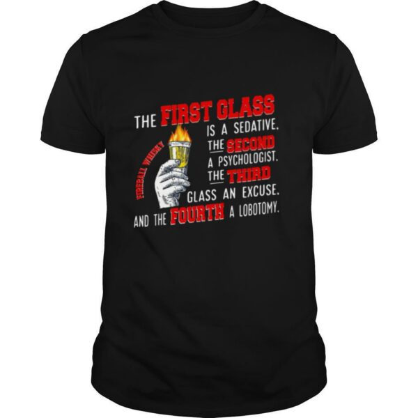 The First Glass Is A Sedative The Second A Psychologist The Third Glass An Excuse