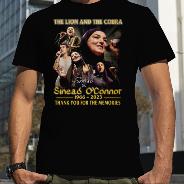 The Lion And The Cobra Sinéad O’Connor 1996 2023 Memories T Shirt