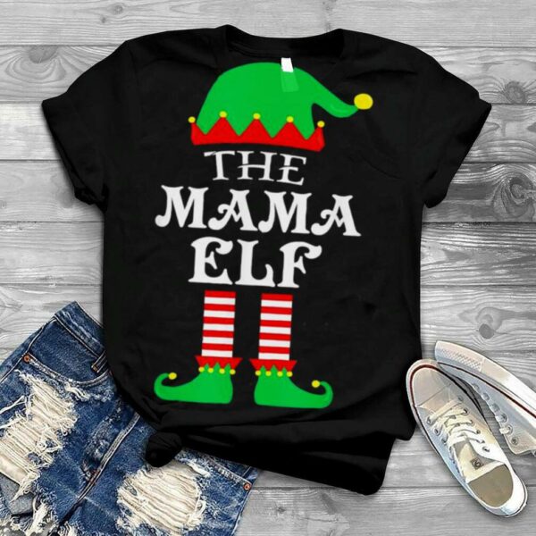 The Mama Elf Christmas Pajama Shirt