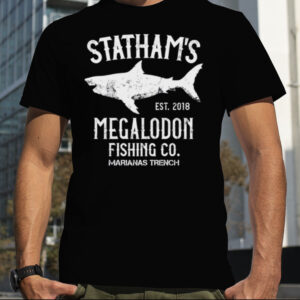 The Meg Jason Statham Megalodon Shark Fishing shirt