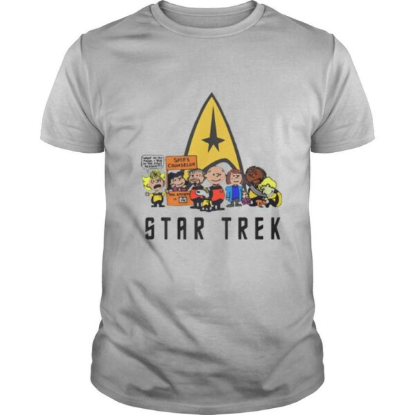 The Peanuts Star Trek shirt