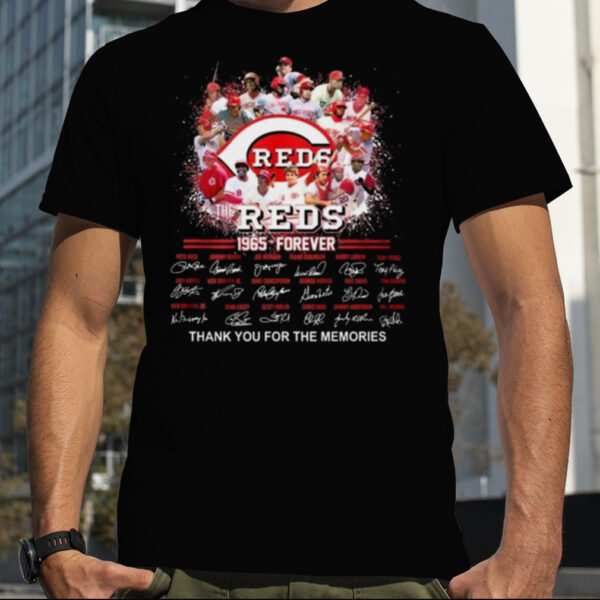 The Reds 1965 – Forever Thank You For The Memories Signatures 2023 T Shirt