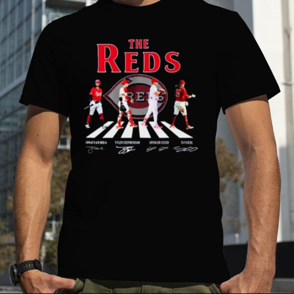 The Reds Teams Abbey Road 2023 Signatures Shirt