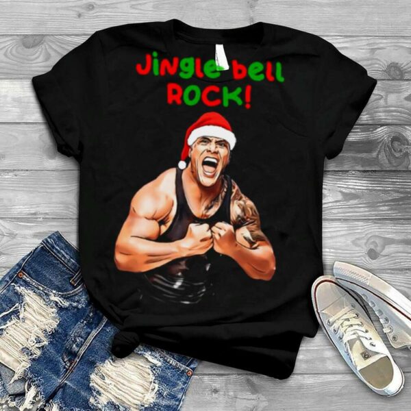 The Rock Christmas Meme Jingle Bell Rock shirt