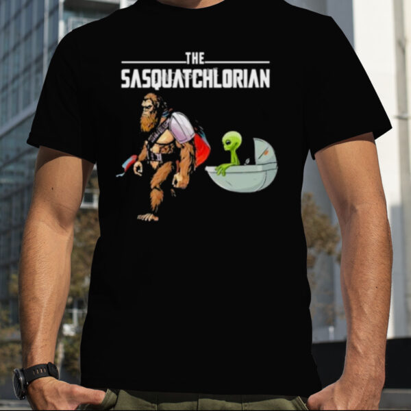 The Sasquatchlorian Bigfoot And Alien Shirt