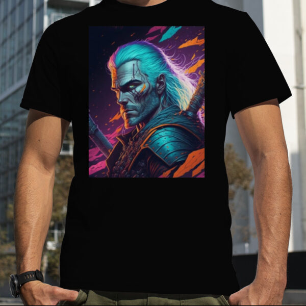 The Witcher Style With More Vibrant Colors shirt