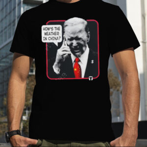 The officer tatum weather man Biden how’s the weather in China photo design