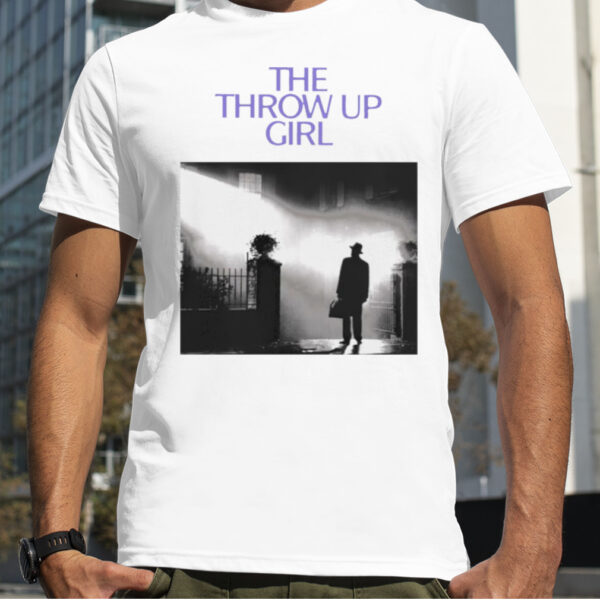 The throw up girl shirt