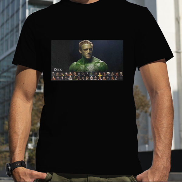 This Celebrity Mortal Kombat 1 Concept with Mark Zuckerberg T Shirt