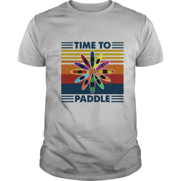 Time To Paddle Kayak Vintage shirt
