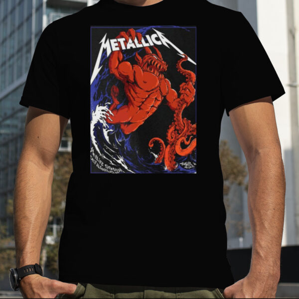 Tonight In M72 Eest Rutherford August 4 2023 Metallica World Tour Classic T Shirt