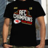Travis Kelce AFC Champions Kansas City shirt