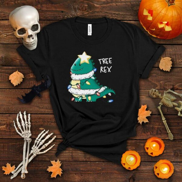 Tree Rex Classic Dinosaur Christmas Sweater T shirt