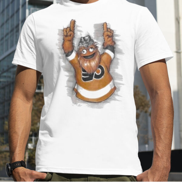 Trending Gritty Mascot Sketch Poster Shirt