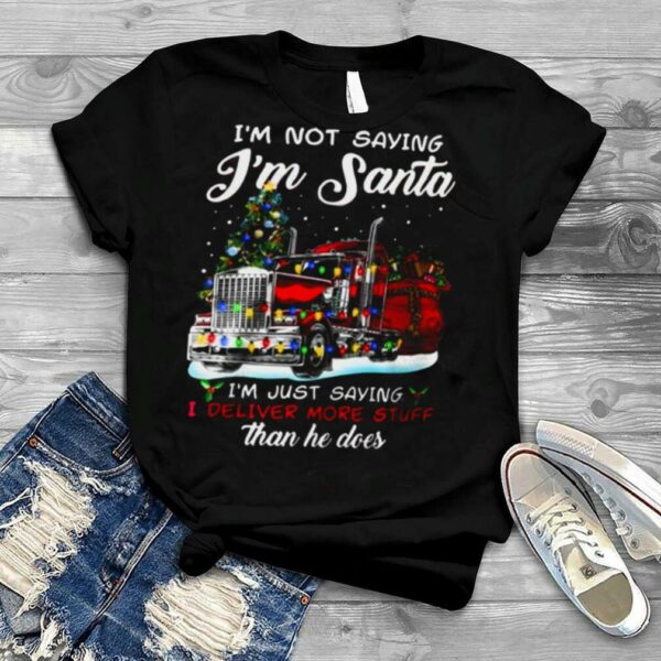 Trucker Christmas T Shirts