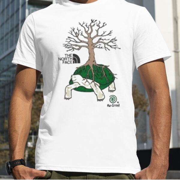 Turtle rooted tree T shirt