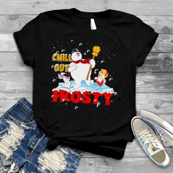 Tv Show Chilly Out Frosty Graphic Christmas shirt