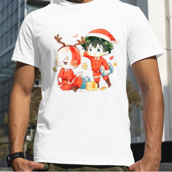 Two Friends Anime Chibi Christmas Hunter X Hunter Animation shirt