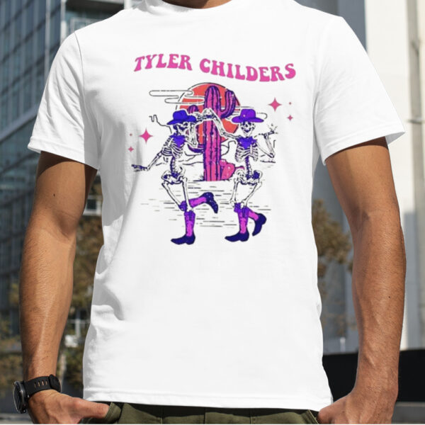 Tyler Childers Skeleton Neon Boho Style Shirt