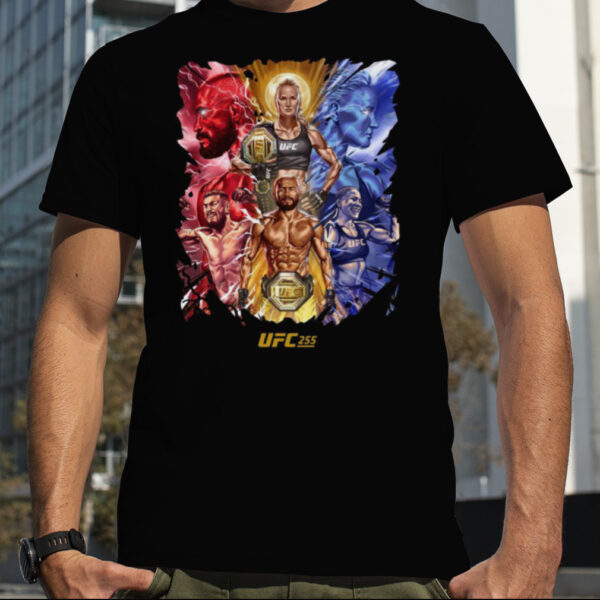 UFC 255 Artist Series Event T Shirt