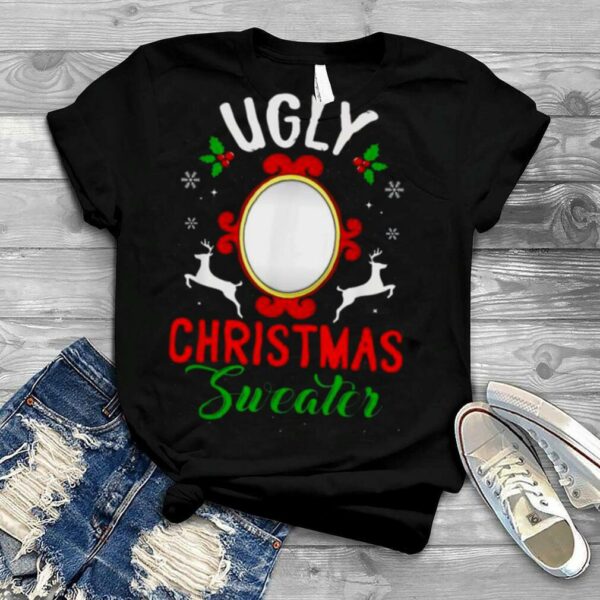 Ugly Christmas Sweater With Mirror shirt