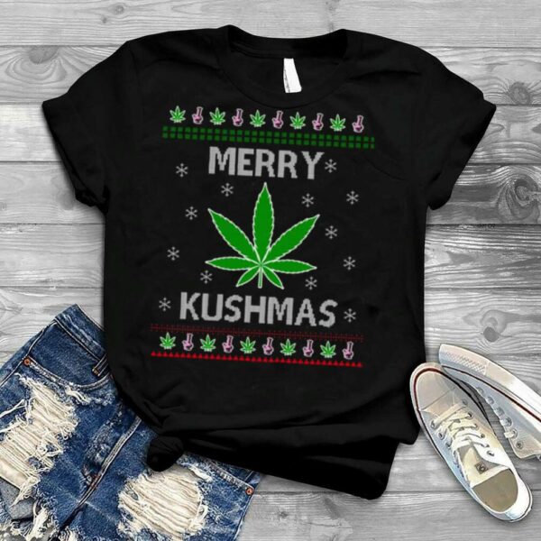 Ugly Merry Kushmas Christmas shirt