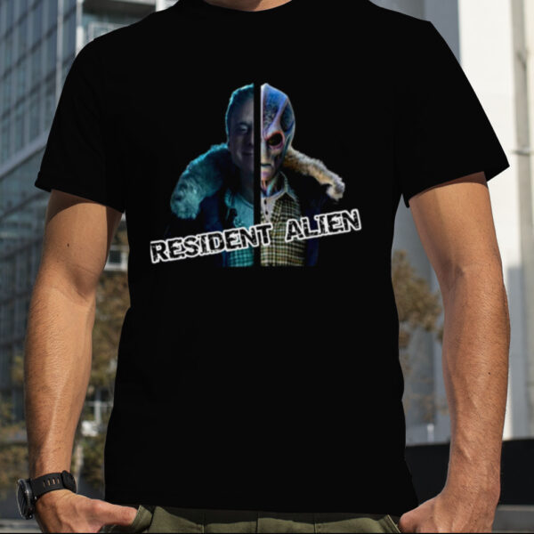 Under The Mask Resident Alien T Shirt