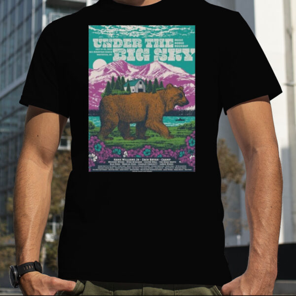 Under the Big Sky 2023 Event Poster Shirt