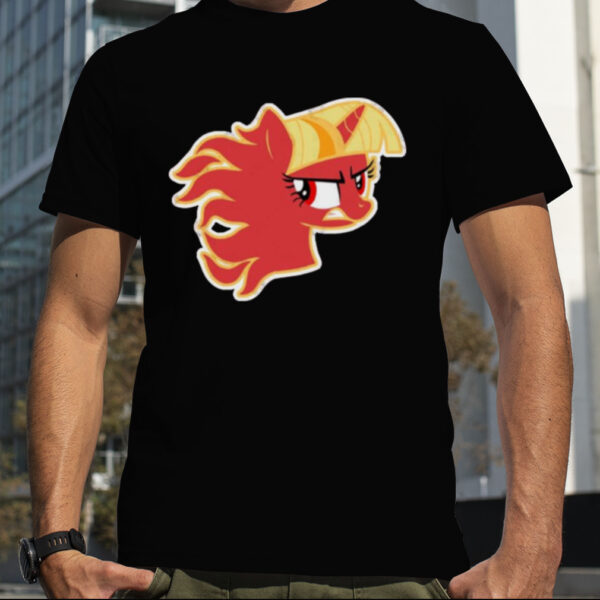 Unicorn Twilight Sparkle Flames shirt