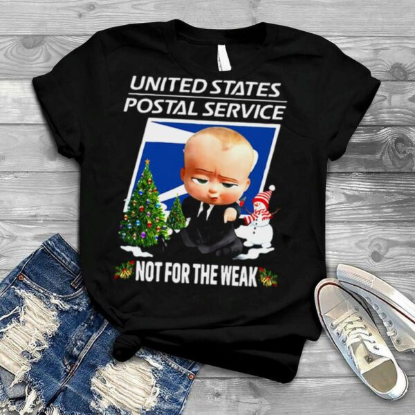 United States Postal Service Not For The Weak Christmas Sweater T shirt
