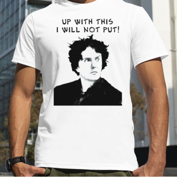 Up With This Bernard Black Black Books shirt