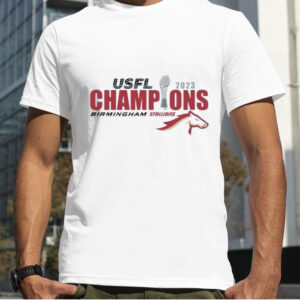 Usfl 2023 Birmingham Stallions Champions Shirt