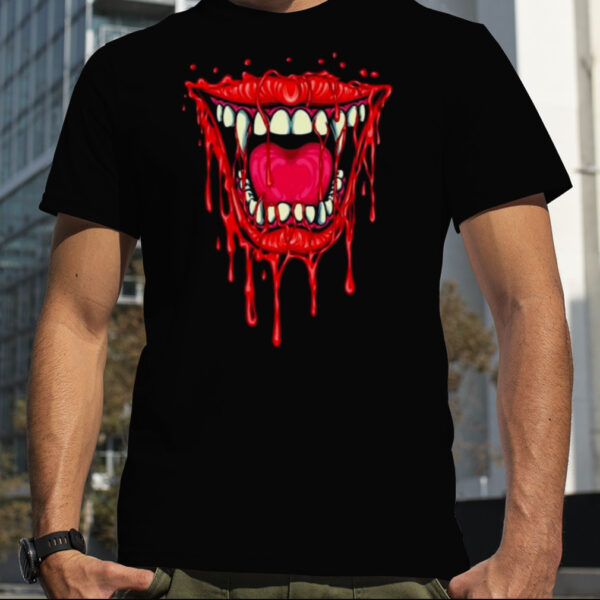 Vampire Bite & Kiss Halloween 2023 Shirt