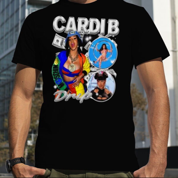 Vintage Cardi B Drip Hip Hop Music Shirt