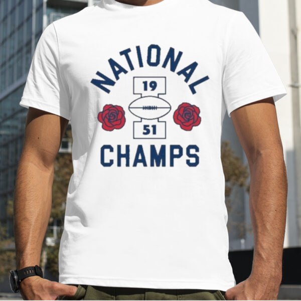 Vintage Illinois National Champs Football T Shirt