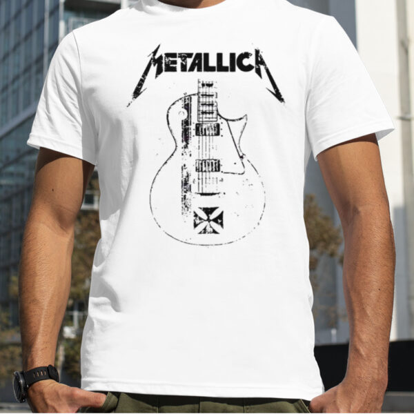 Vintage Metallica Band Guitar Shirt