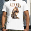Vintage Shania Twain Raised On Contry Music Tee Shirt
