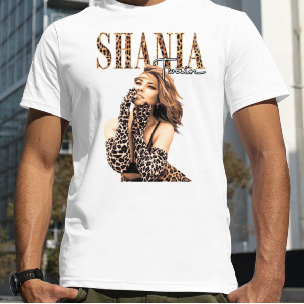 Vintage Shania Twain Raised On Contry Music Tee Shirt