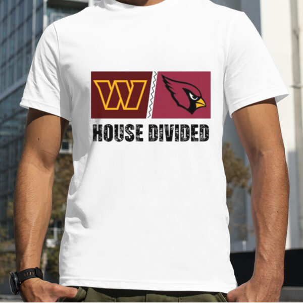 Washington Commanders vs Arizona Cardinals House Divided Shirt