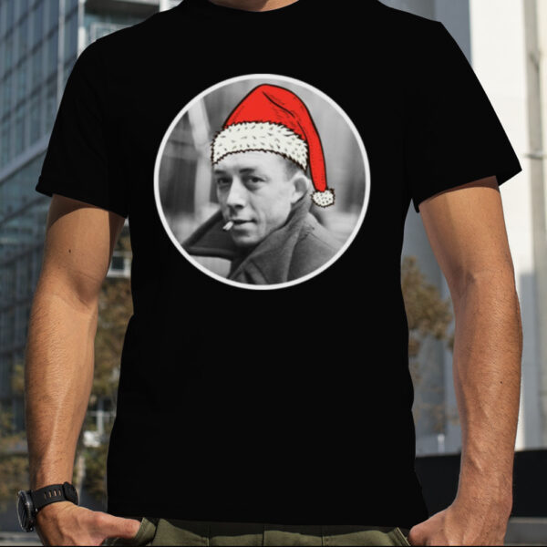 Wearing A Santa Hat Albert Camus shirt